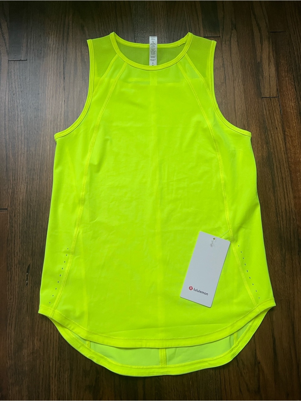 NWT Lululemon Sculpt Tank Highlighter Yellow Running Workout Tank top 4
